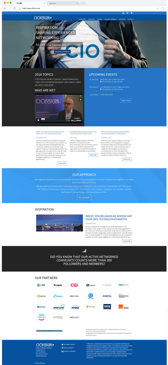 cioforum website homepage